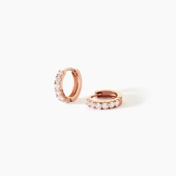 Créoles Or Rose Andgelina Oxyde|Marc Orian Hot