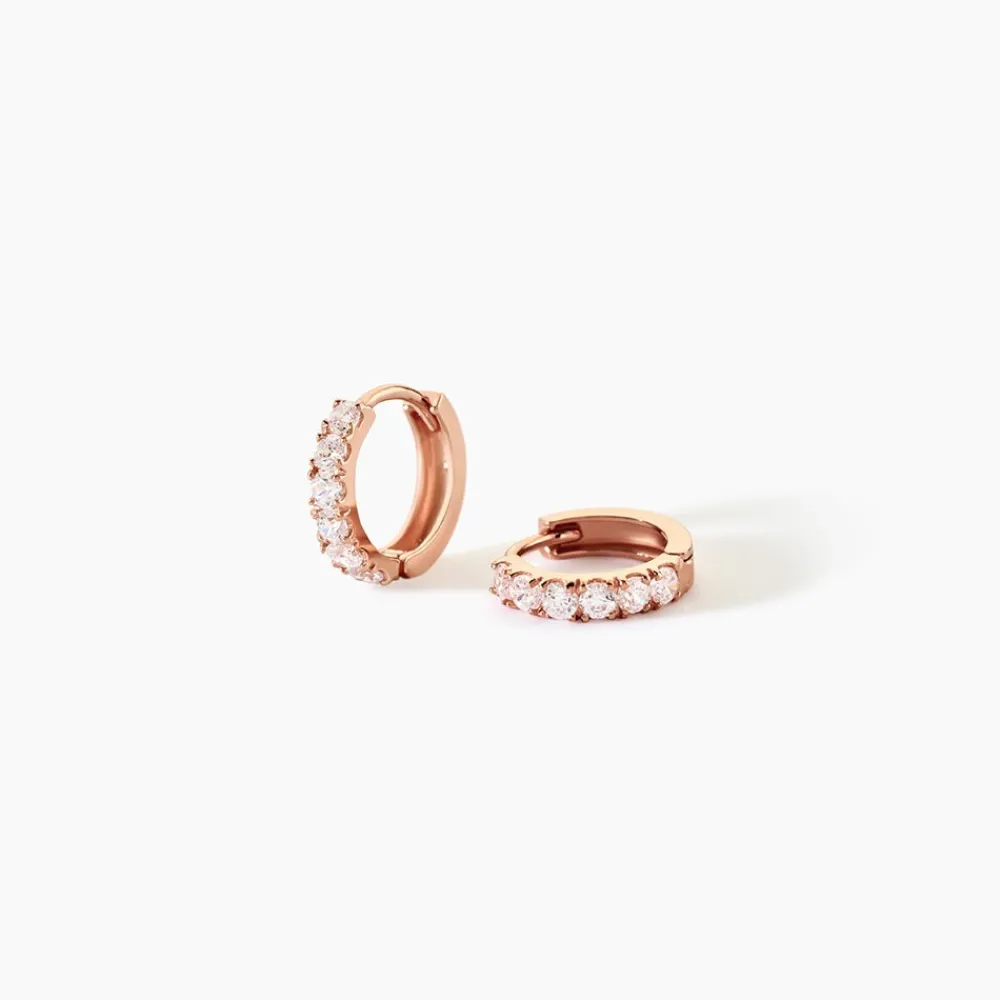 Créoles Or Rose Andgelina Oxyde|Marc Orian Hot