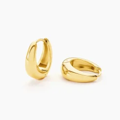 Créoles Skadi Acier Jaune|Marc Orian Clearance