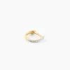 Créole Unitaire Aryanna Or Jaune Diamant|Marc Orian Discount