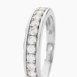 Demi Alliance Heket Argent Blanc Oxyde De Zirconium|Marc Orian Sale