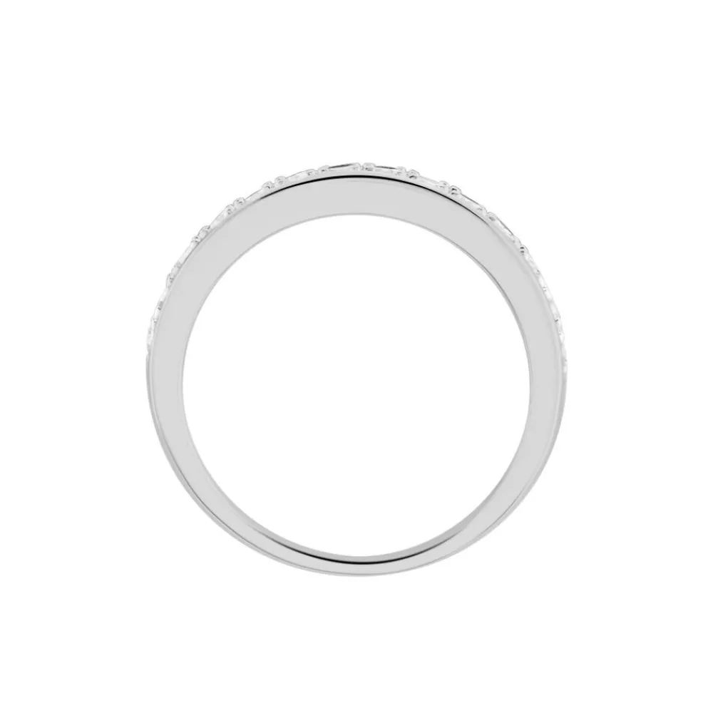 Demi Alliance Heket Argent Blanc Oxyde De Zirconium|Marc Orian Sale