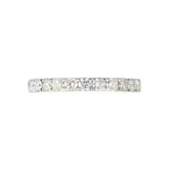Demi Alliance Pristina Or Jaune Diamant Synthétique