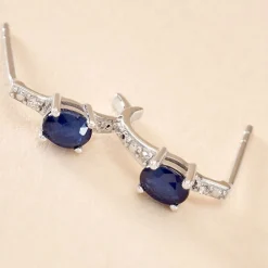 Demi Créoles Barrett Diamant|Marc Orian Sale
