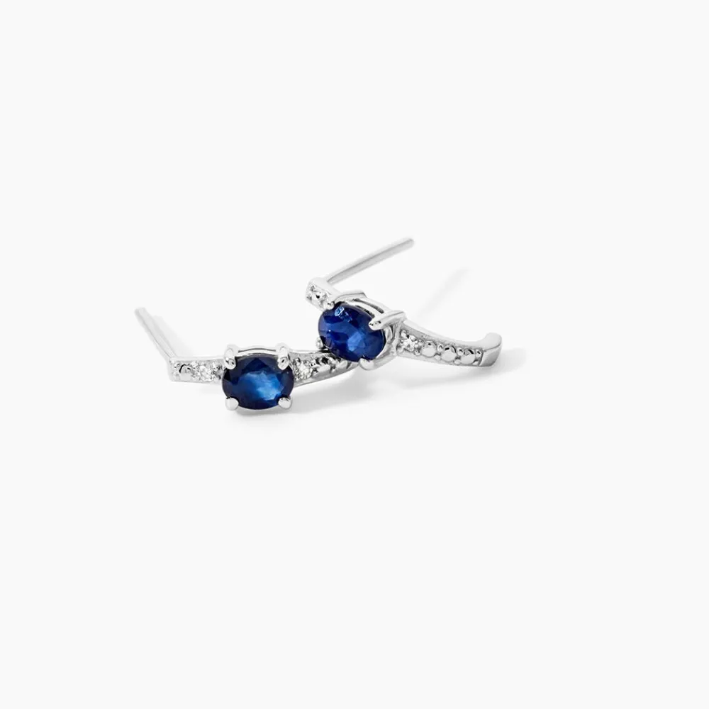 Demi Créoles Barrett Diamant|Marc Orian Sale