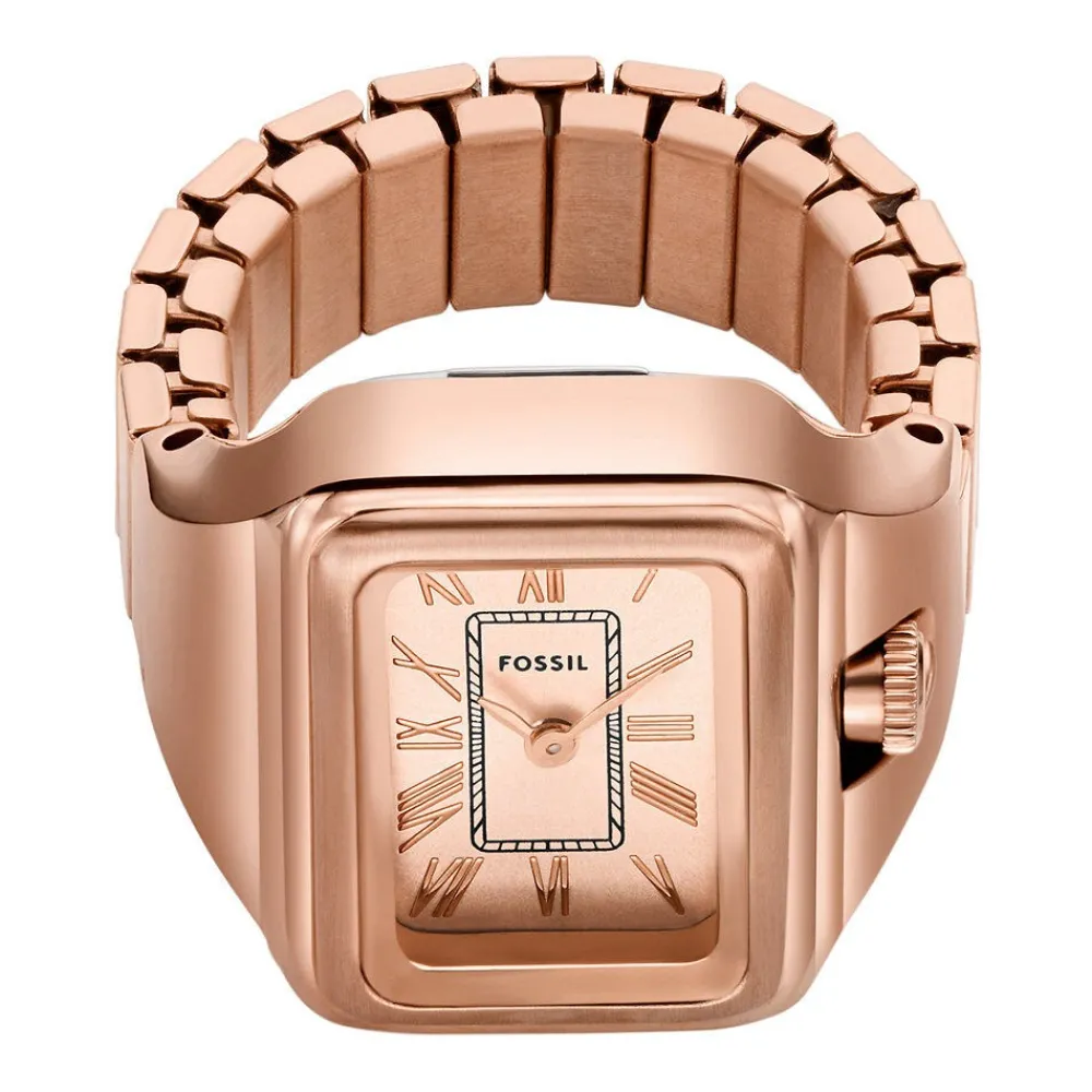 Montre Bague Raquel Watch Ring Rosé|FOSSIL Clearance