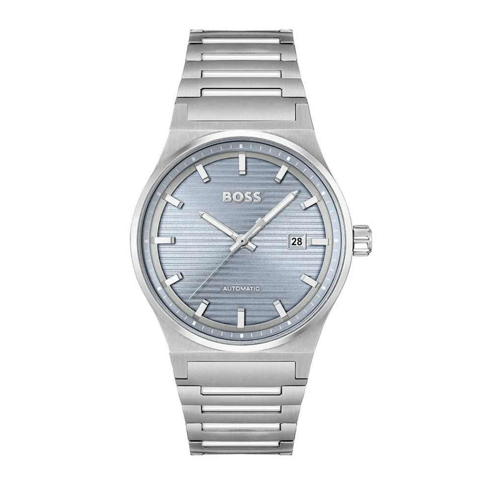 Montre Boss Candor Auto Bleu|HUGO BOSS New