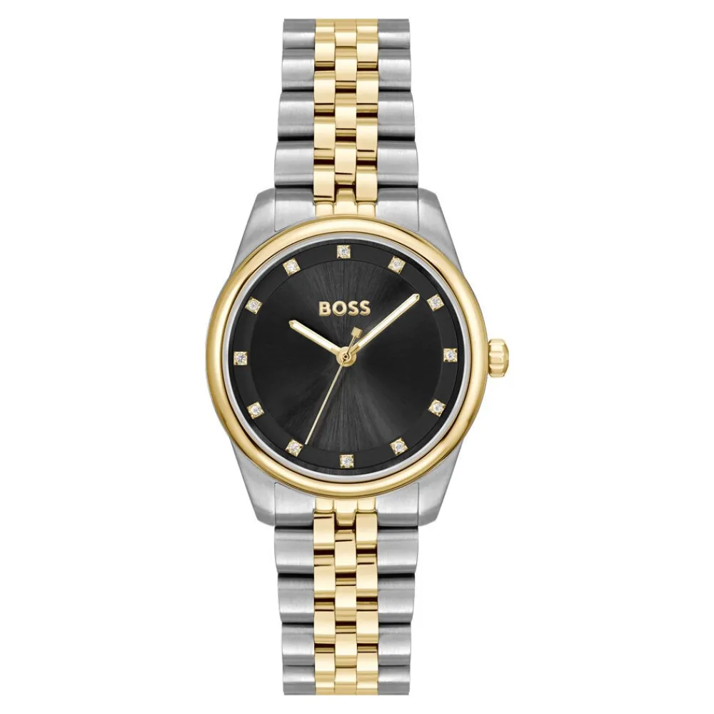 Montre Boss Graceful Precious Noir|HUGO BOSS Online