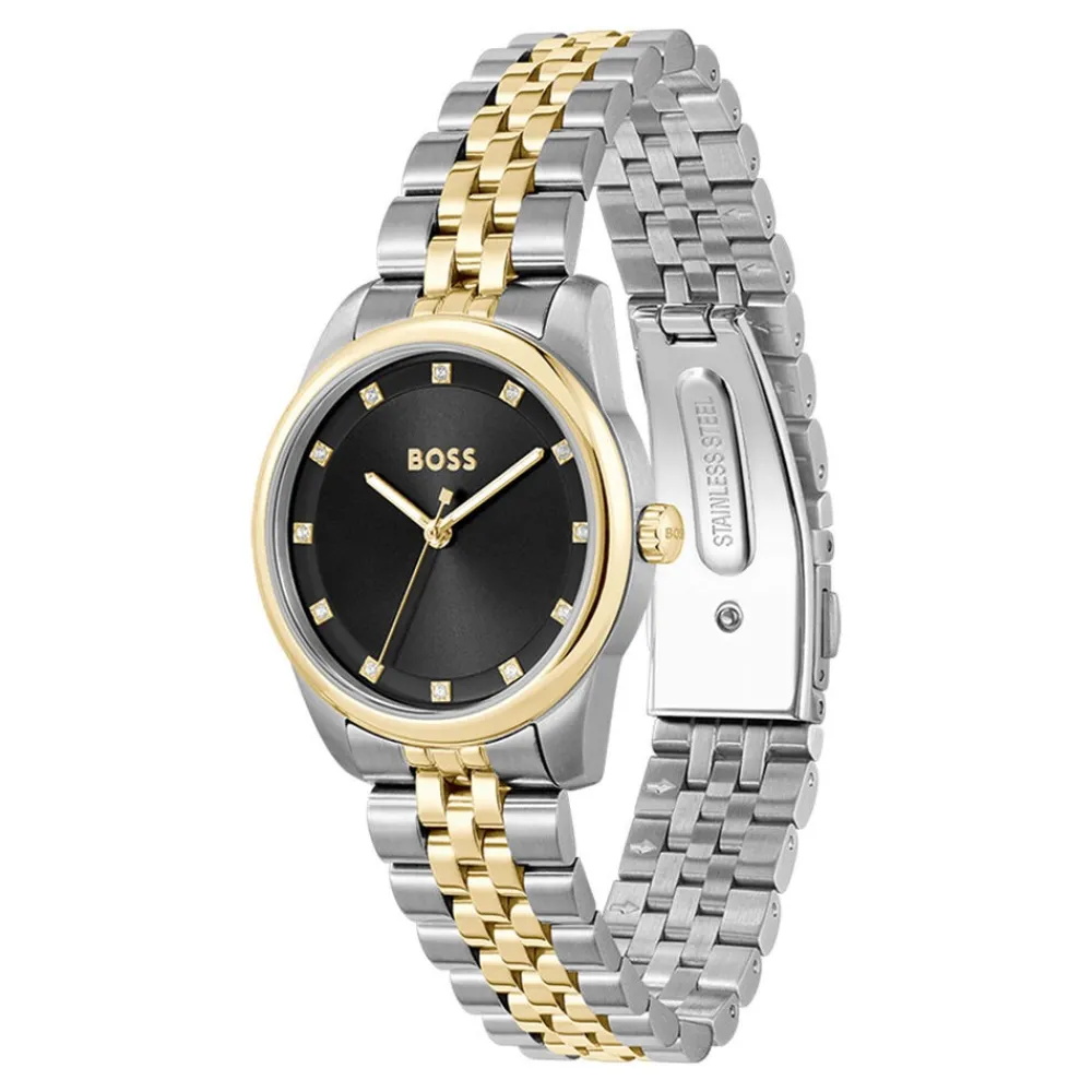 Montre Boss Graceful Precious Noir|HUGO BOSS Online