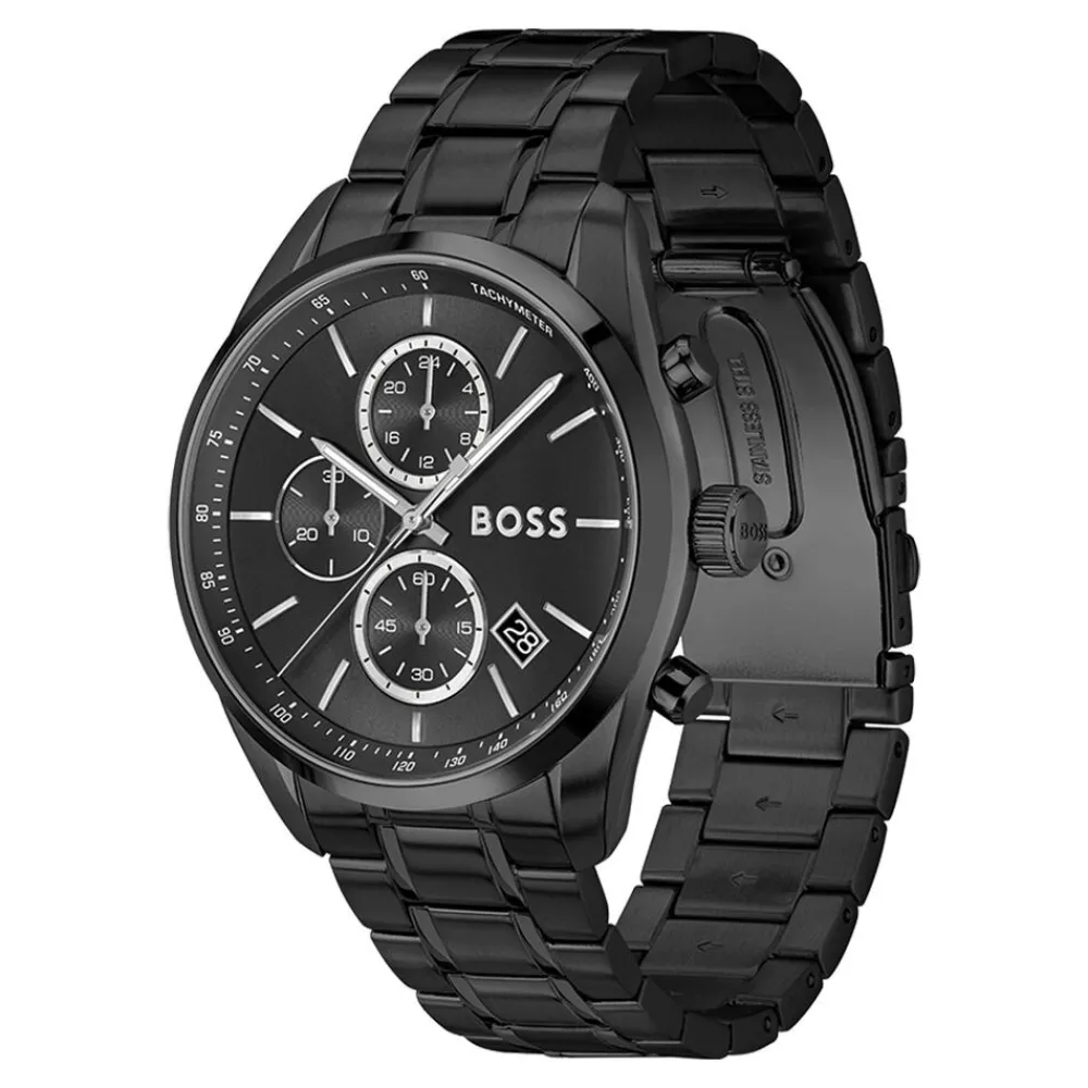 Montre Boss Grand Prix 44 Noir|HUGO BOSS Hot