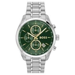 Montre Boss Grand Prix 44 Vert|HUGO BOSS Sale