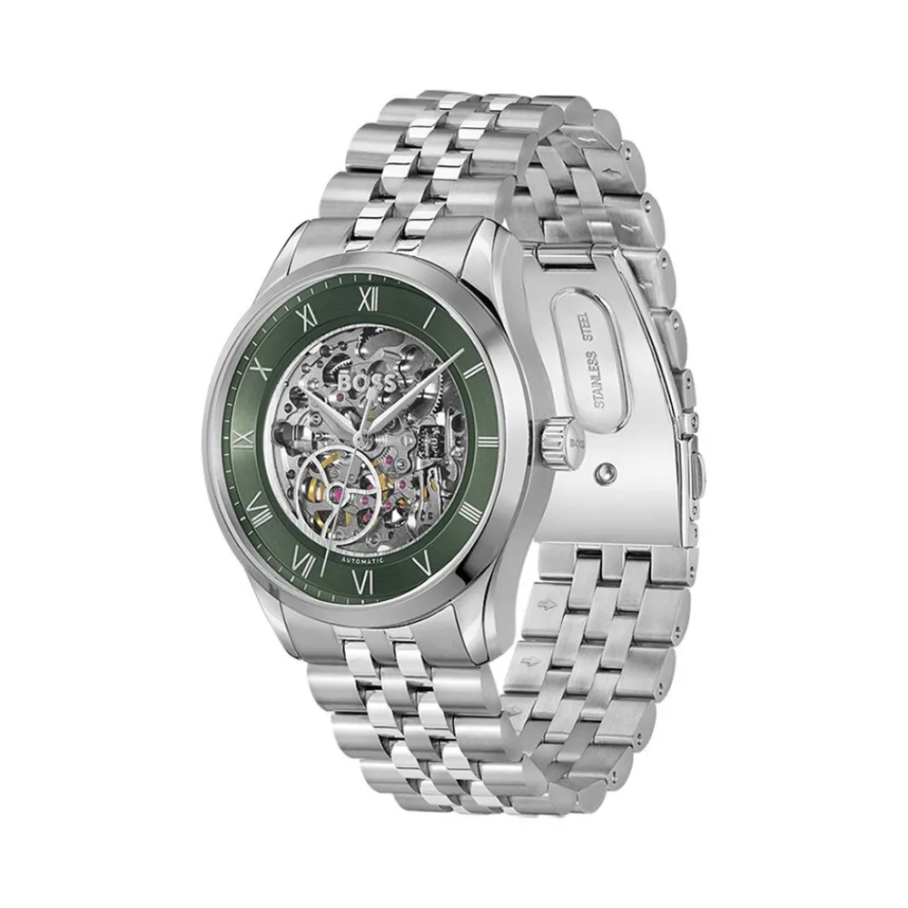 Montre Boss Principle Skeleton Vert|HUGO BOSS