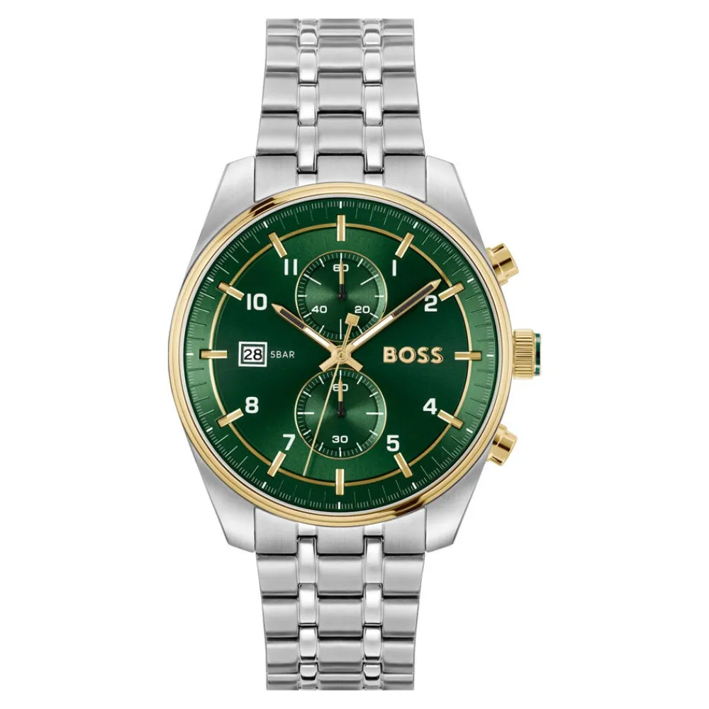 Montre Boss Skytraveller Vert|HUGO BOSS Discount