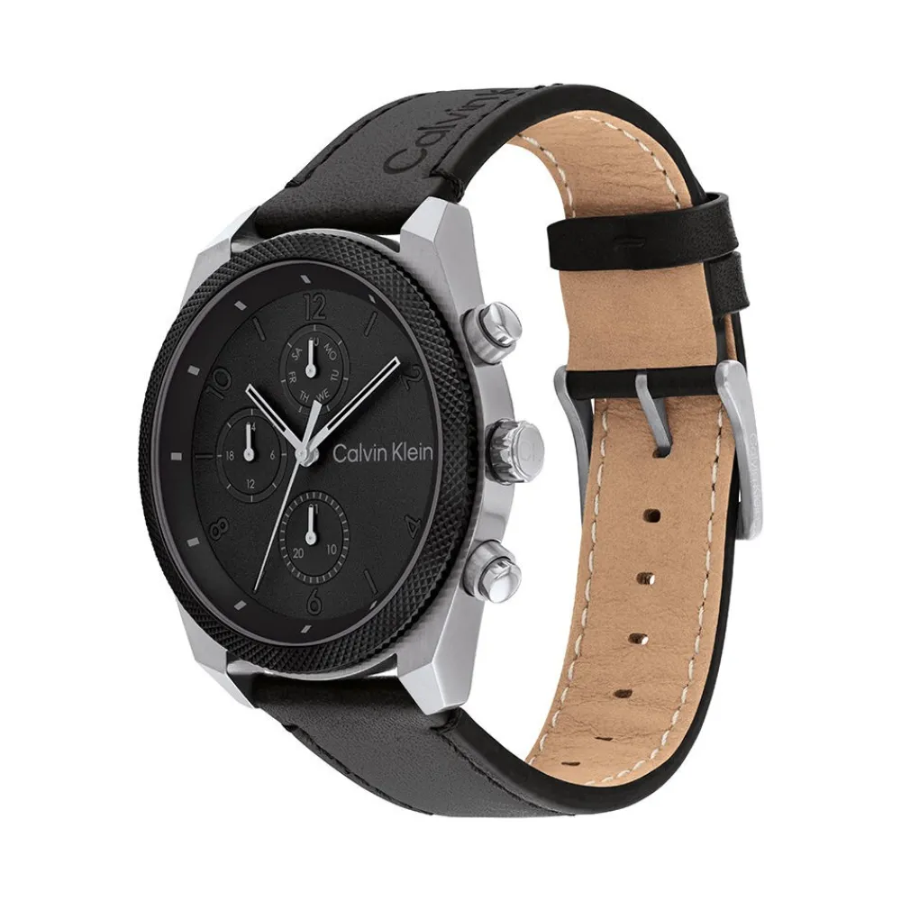 Montre Impact Multifonctions Noir|CALVIN KLEIN Hot