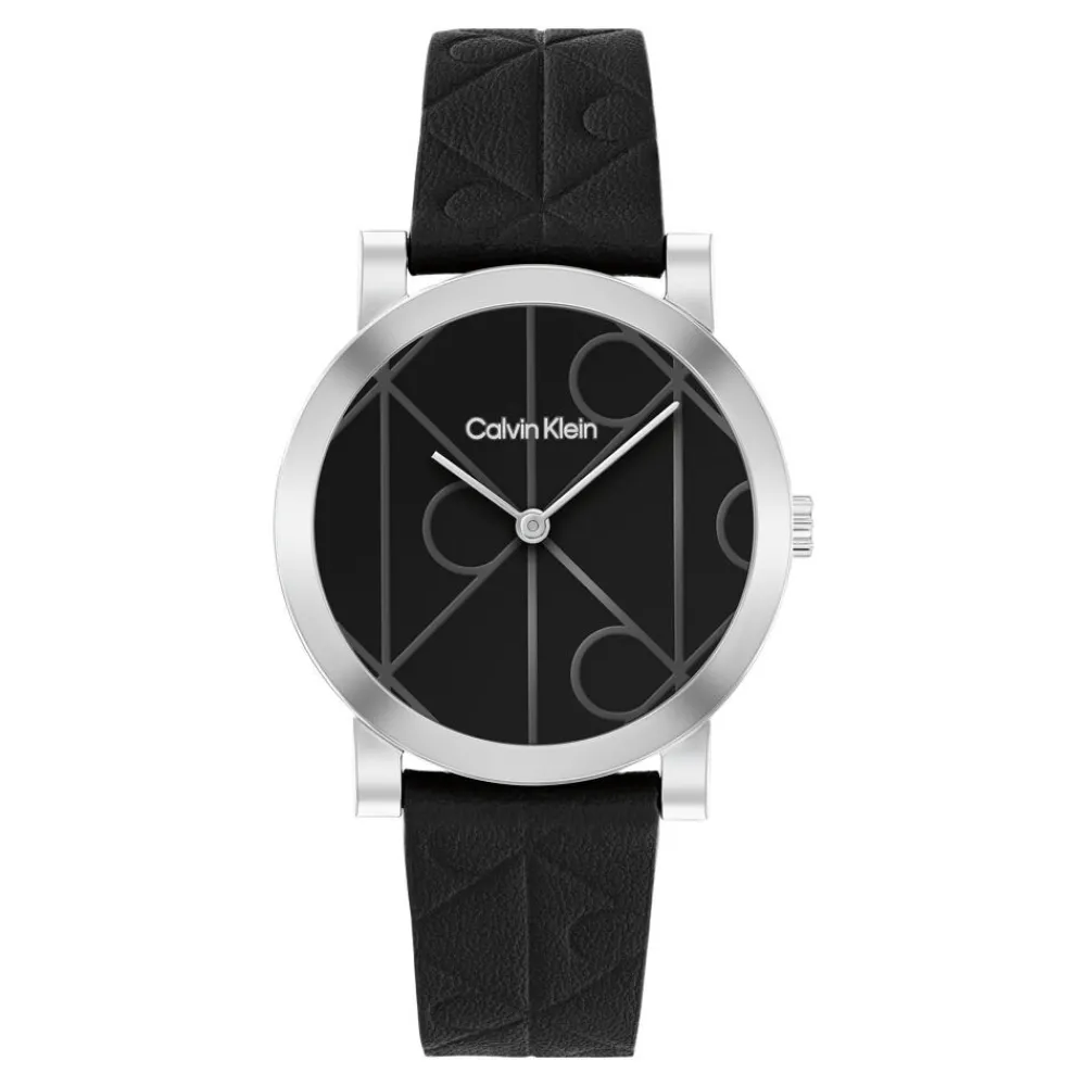 Montre Monogram Noir|CALVIN KLEIN Hot