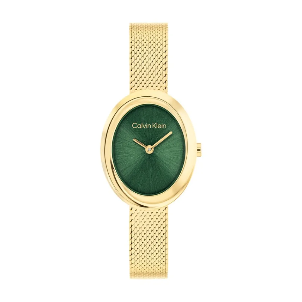 Montre Twisted Bezel 24 Vert|CALVIN KLEIN Sale