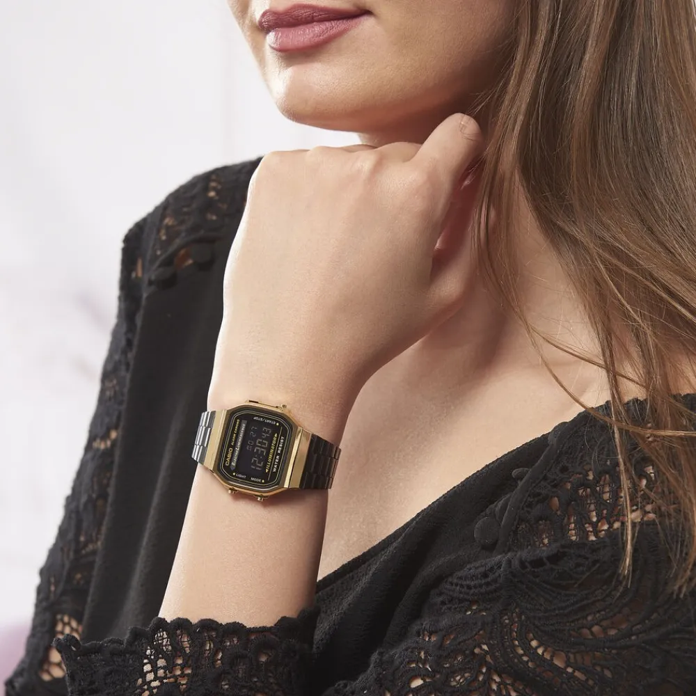 Montre Vintage Noir|CASIO COLLECTION Clearance
