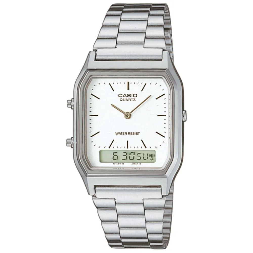 Montre Vintage Blanc|CASIO COLLECTION New