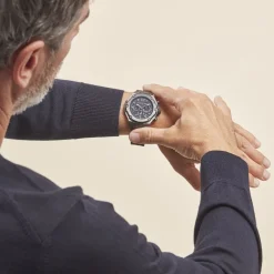 Montre Lucardo Noir|CERRUTI