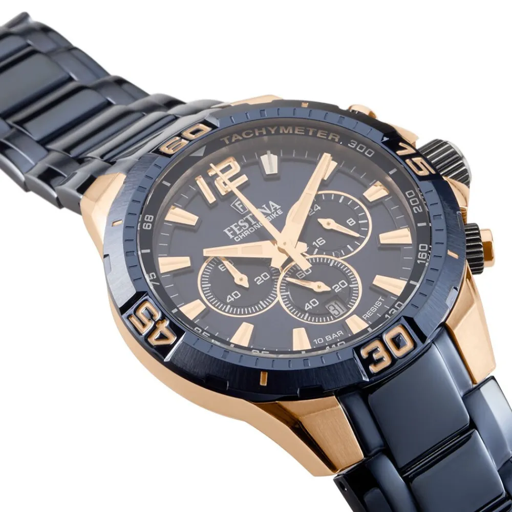 Montre Chrono Bike Bleu|FESTINA Outlet