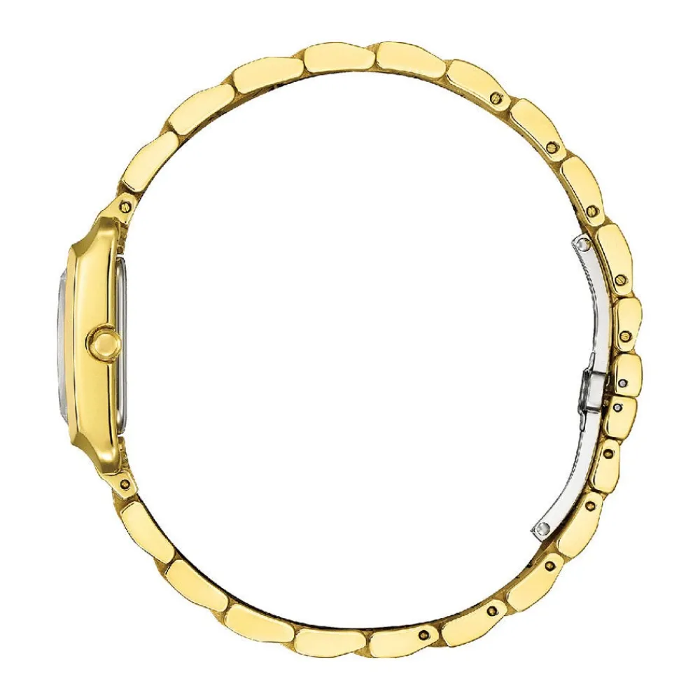 Montre Ladies Square Nacre Blanche|CITIZEN