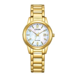 Montre Platform Femme Nacre Blanche|CITIZEN