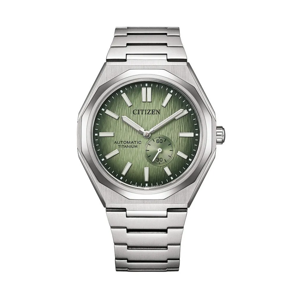 Montre Super Titanium Mechanical Zenshin Vert|CITIZEN Online