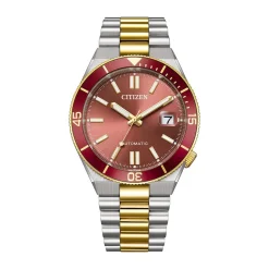 Montre Tsuyosa Shore Rouge Bordeaux|CITIZEN