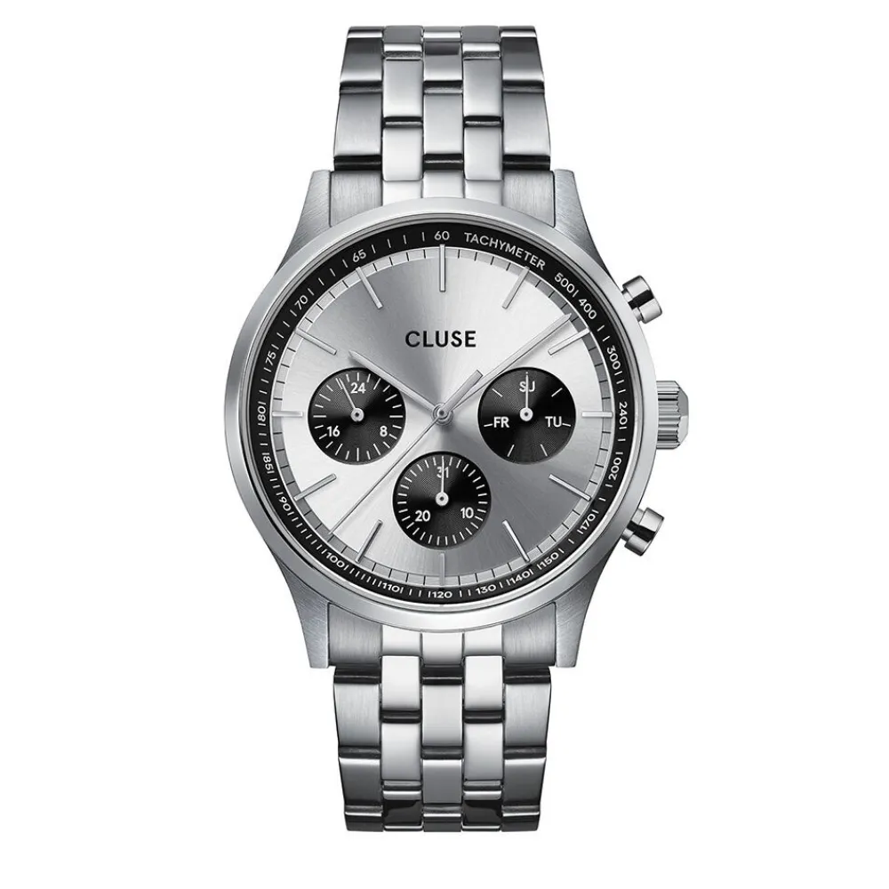 Montre Antheor Multifonction Argenté|CLUSE Hot
