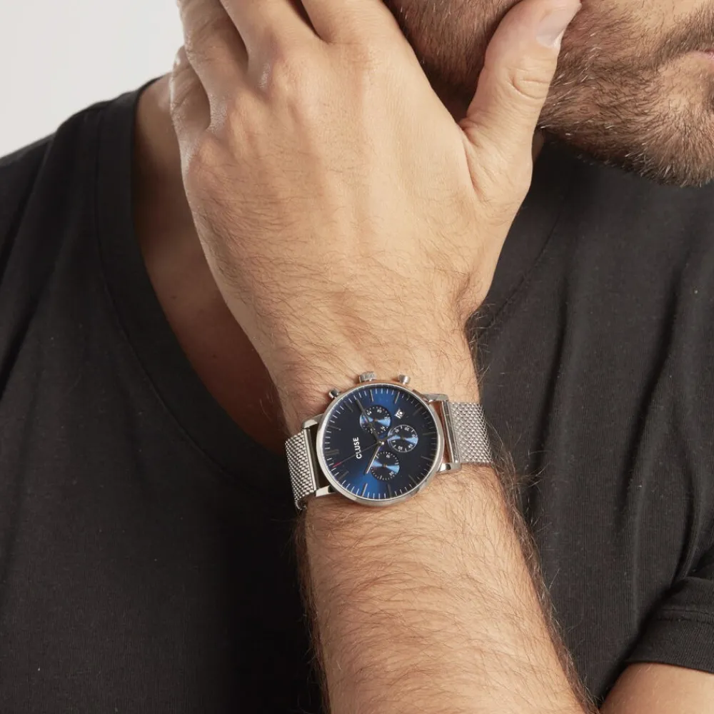 Montre Aravis Bleu|CLUSE Discount
