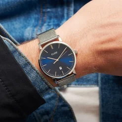 Montre Aravis Bleu|CLUSE Sale