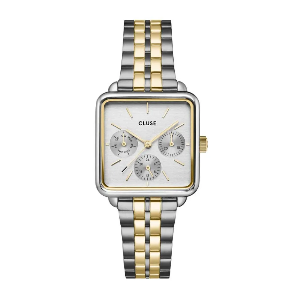 Montre La Tetragone Multifunction Argenté|CLUSE Sale