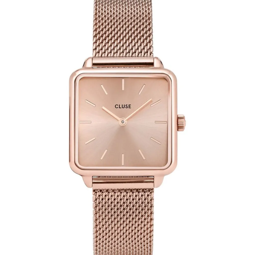 Montre La Tetragone Rose|CLUSE Clearance