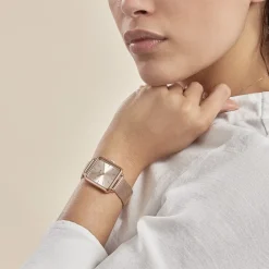 Montre La Tetragone Rose|CLUSE Clearance