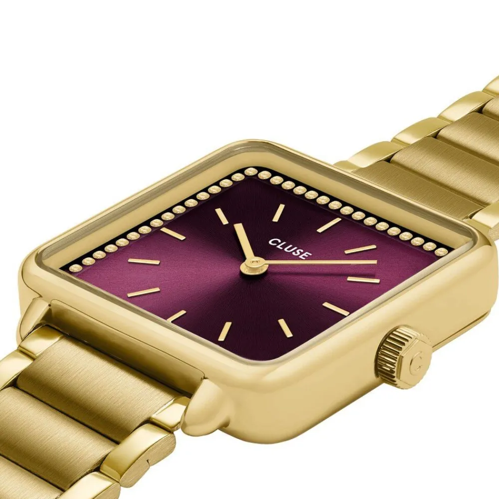 Montre La Tétragone Bordeaux|CLUSE Online