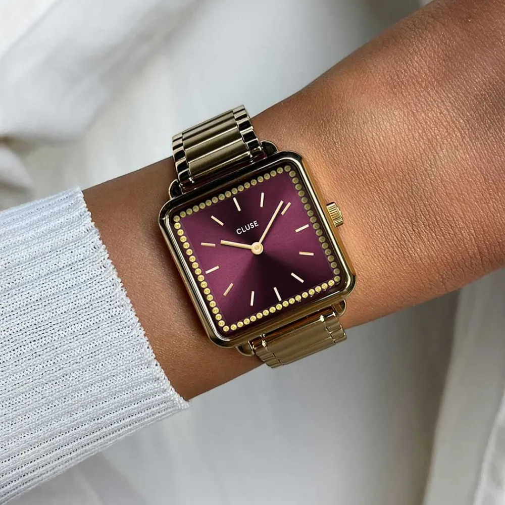 Montre La Tétragone Bordeaux|CLUSE Online