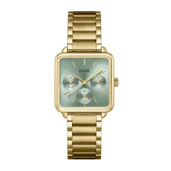 Montre La Tétragone Multifunction Vert|CLUSE Discount