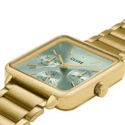Montre La Tétragone Multifunction Vert|CLUSE Discount