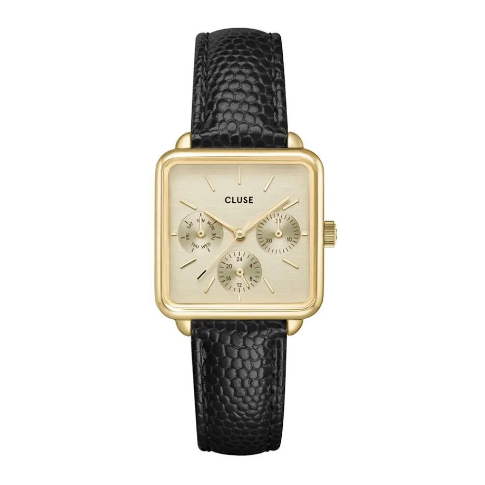 Montre La Tétragone Multifunction Doré|CLUSE