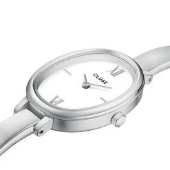 Montre L'Ovale Blanc|CLUSE Outlet