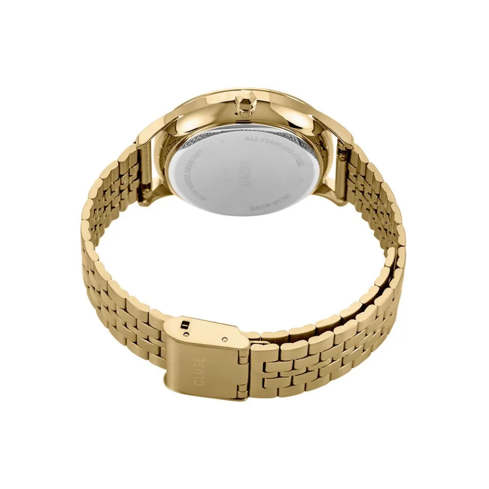 Montre Minuit Multifonction Doré|CLUSE Discount