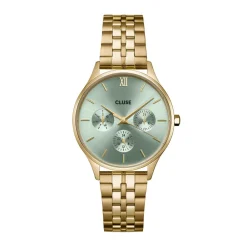 Montre Minuit Multifunction Vert|CLUSE Sale