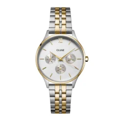Montre Minuit Multifunction Argenté|CLUSE New