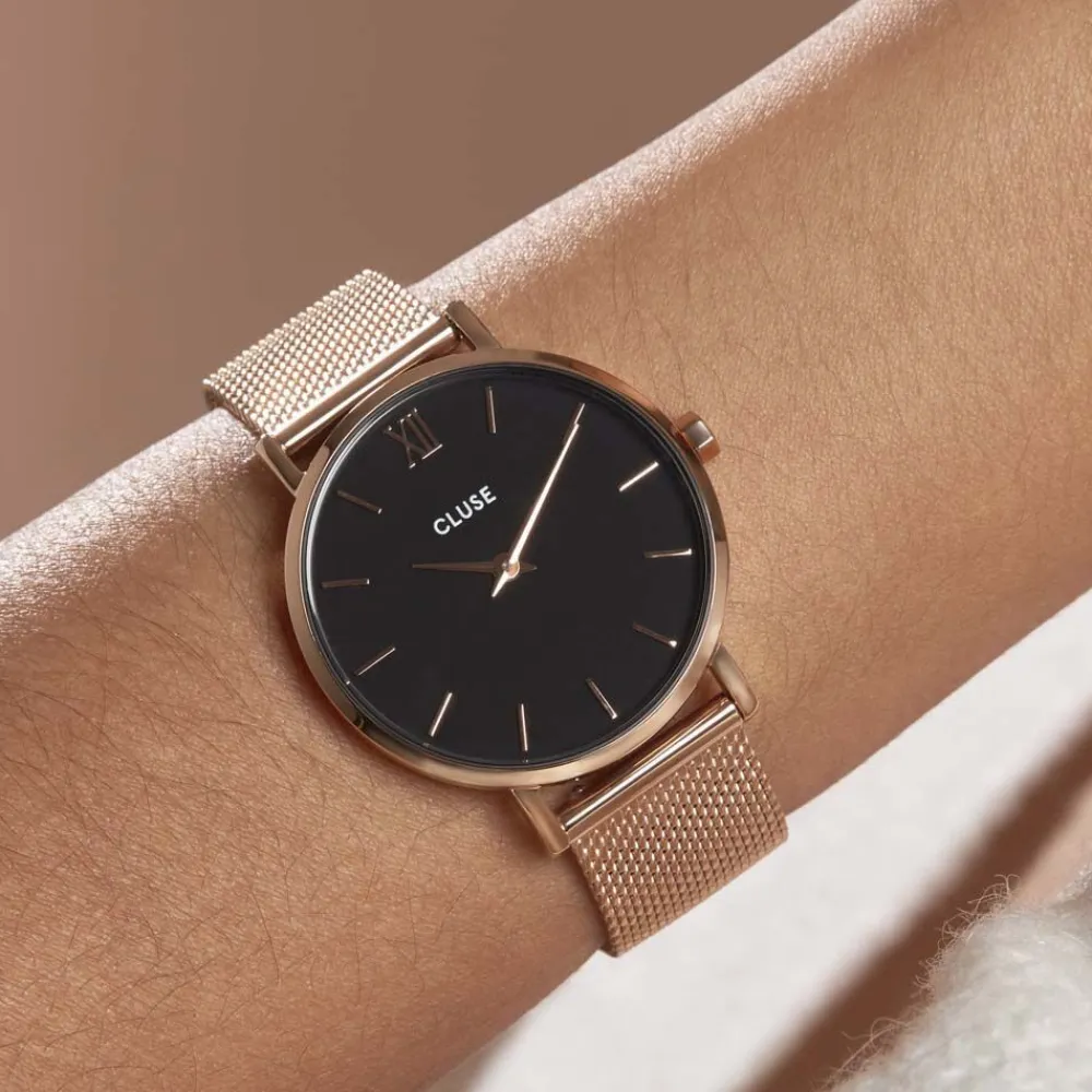 Montre Minuit Noir|CLUSE Hot