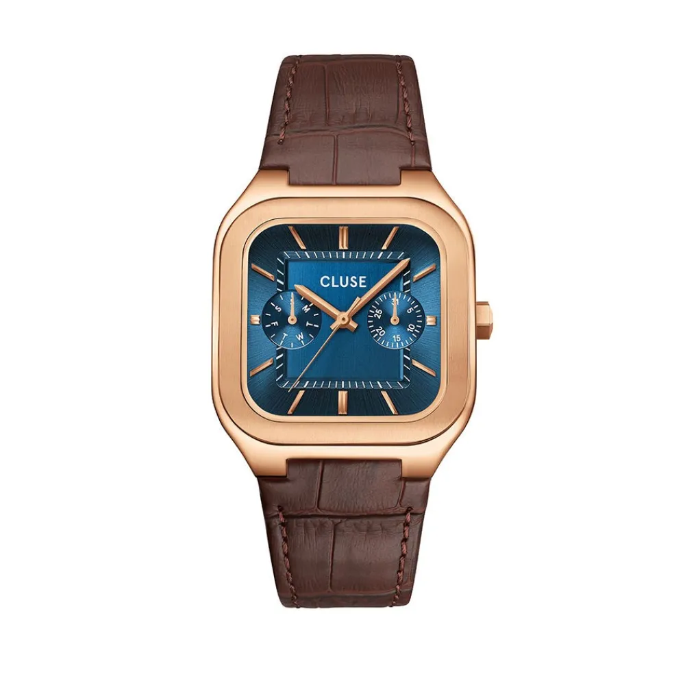 Montre Quadrus Multifonction Bleu|CLUSE Best
