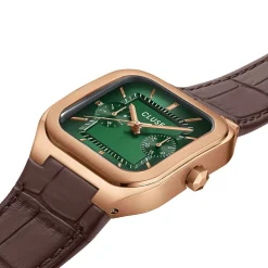 Montre Quadrus Multifonction Vert|CLUSE Sale