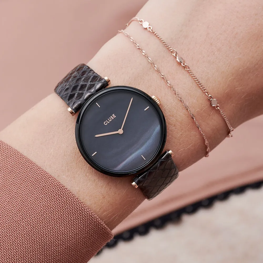 Montre Triomphe Noir|CLUSE Discount