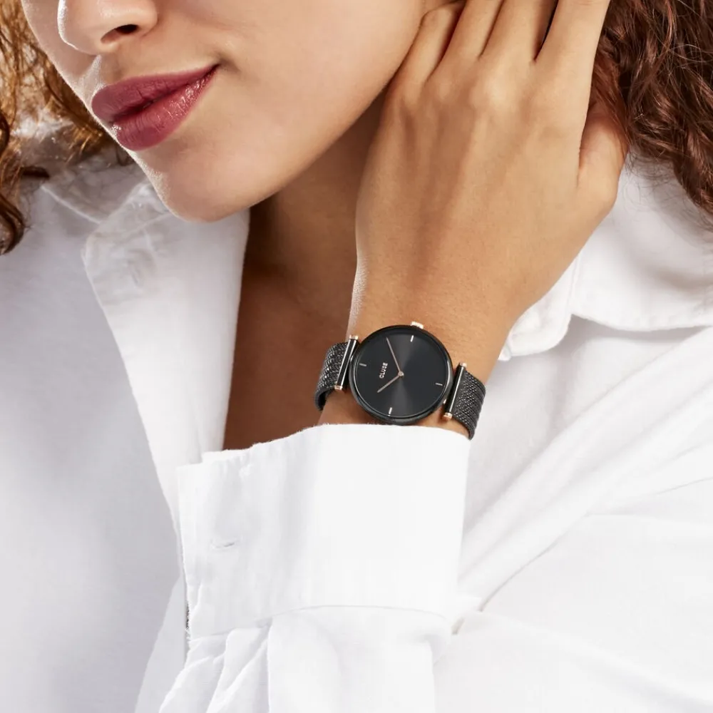 Montre Triomphe Noir|CLUSE Discount
