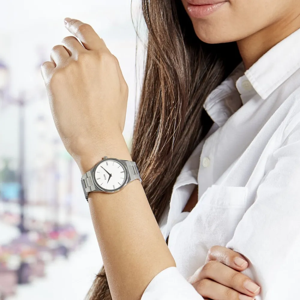 Montre Vigoureux Blanc|CLUSE