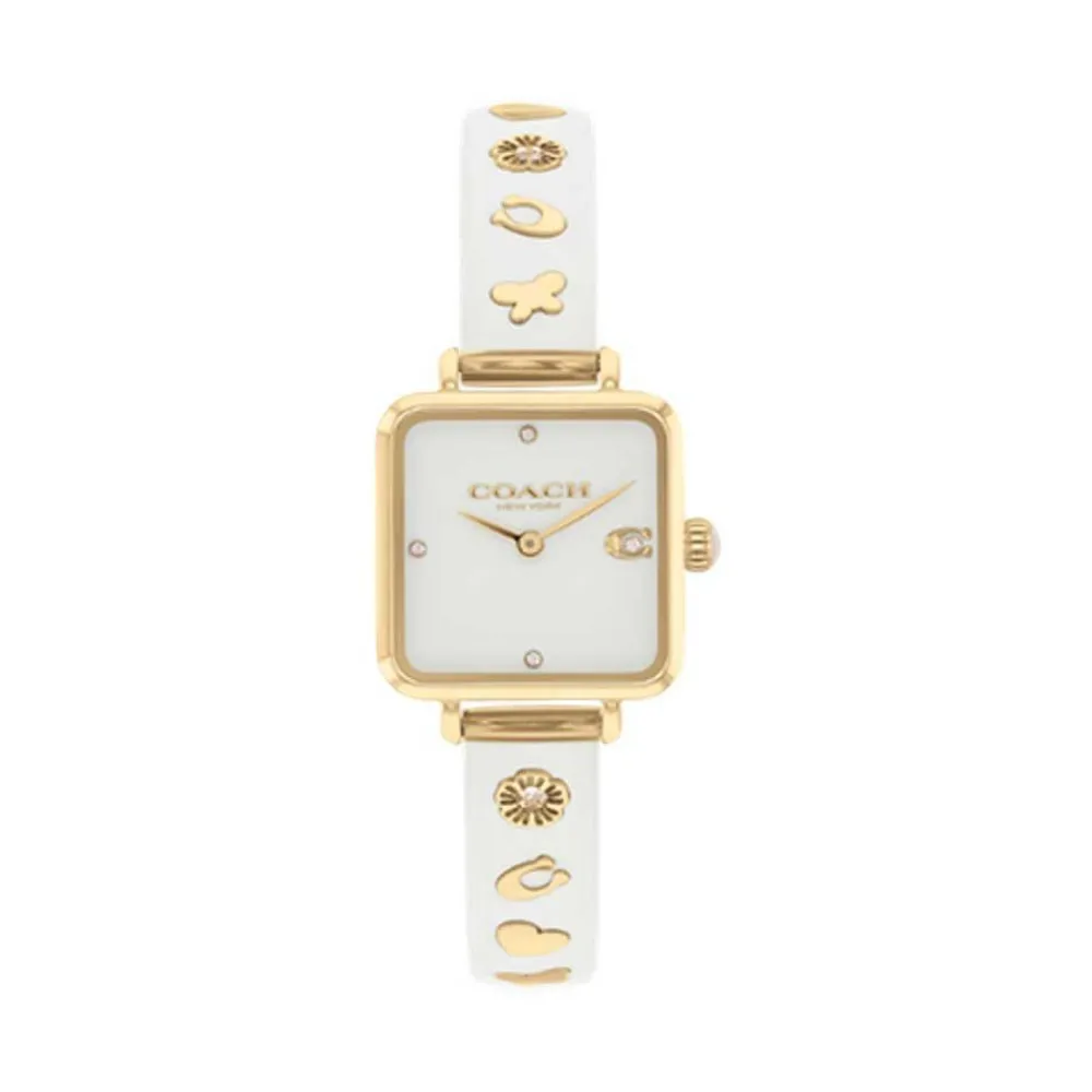 Montre Cass Blanc|COACH